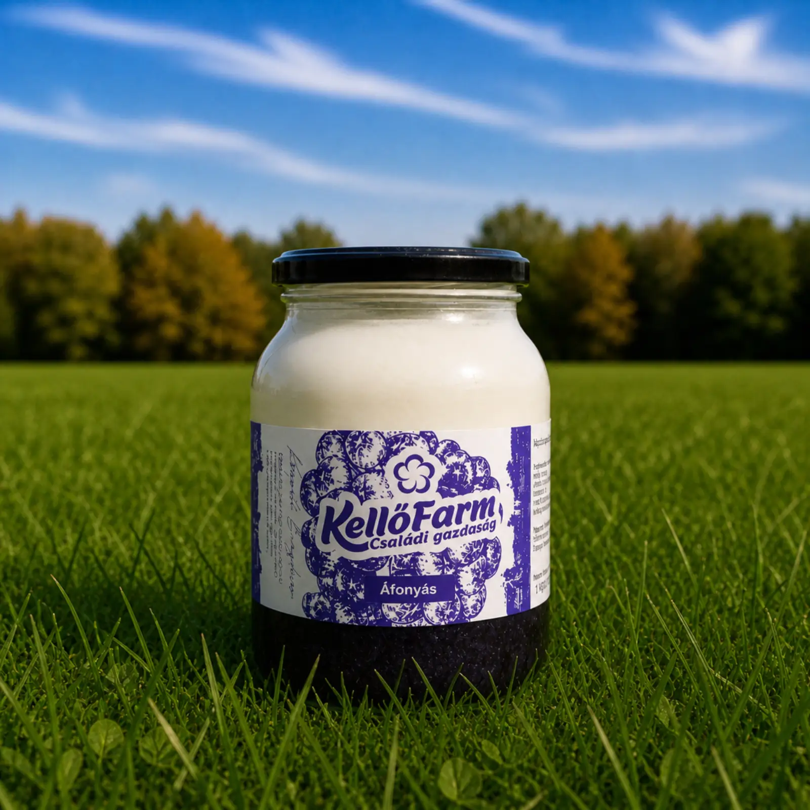 Áfonyás Joghurt - Családi Csomag